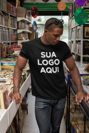 Camiseta Personalizada com Sua Logo – Impressão DTF em Algodão 30.1 Algodão fio 30.1     
